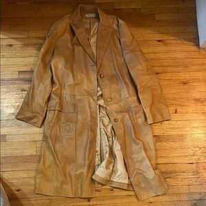 Nigel Preston & Knight Tan Leather Jacket